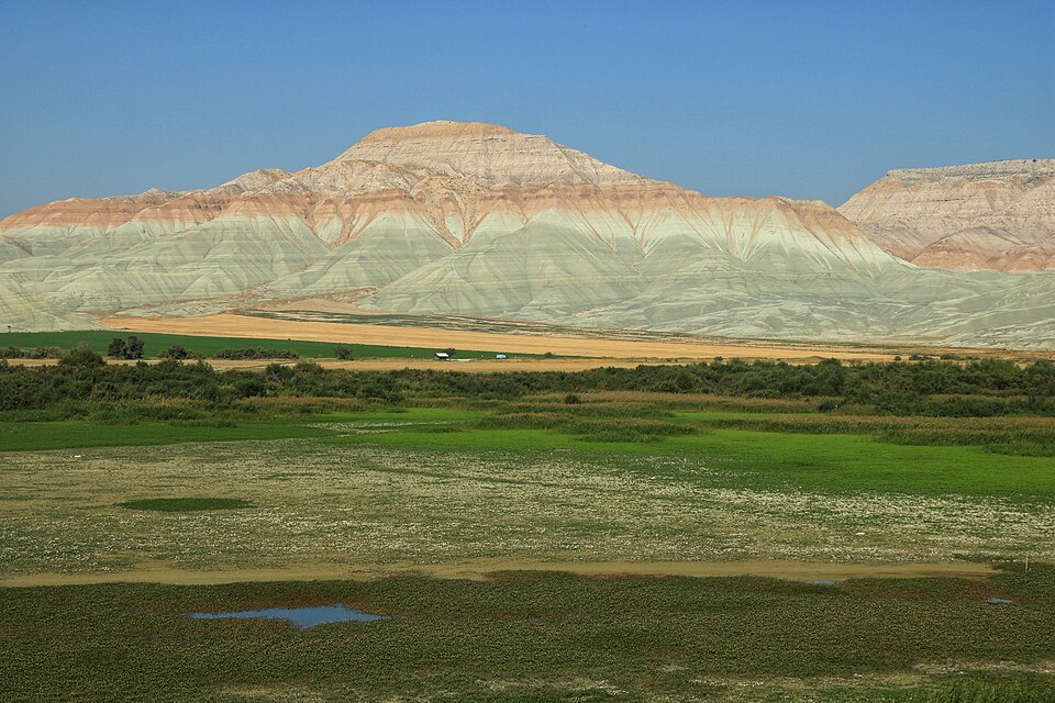 Nallıhan Kız Tepesi ve çevresindeki yerleşim